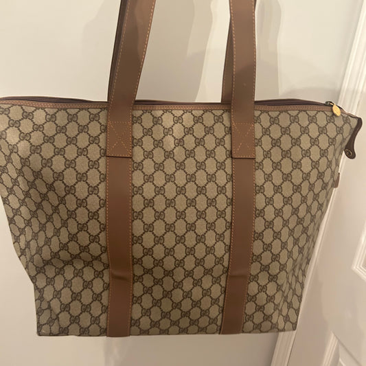 (1990) GUCCI Large Tote Bag