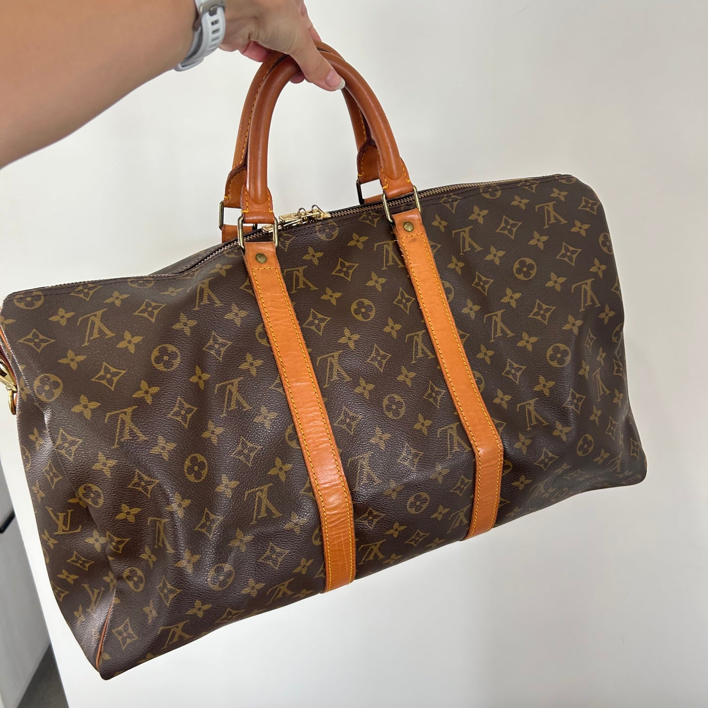 (1988) Louis Vuitton Keepall 50 Bandoulière