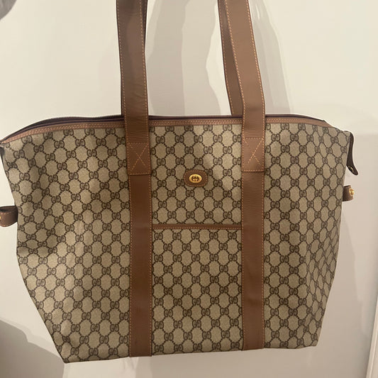 (1990) GUCCI Large Tote Bag