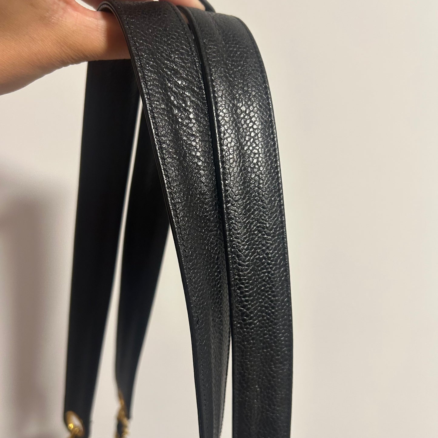 (1994) CHANEL Caviar Leather bag Triple coco CC