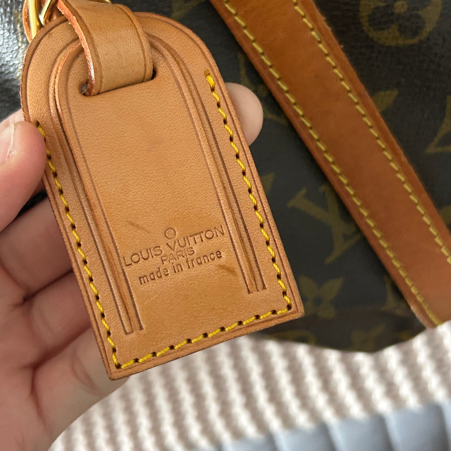 (1987) Louis Vuitton duffle bag