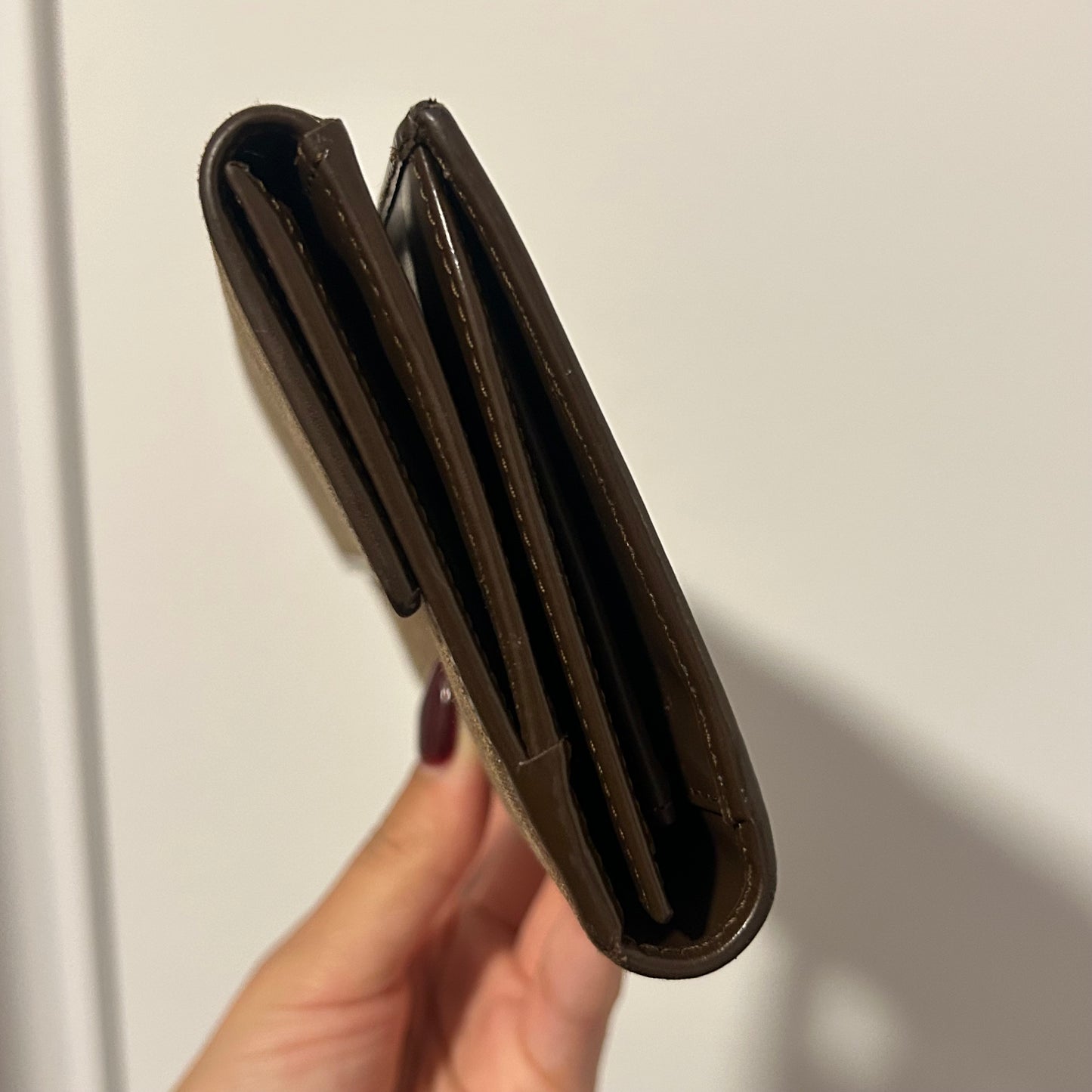 (2005) GUCCI Portefeuille GG supreme brun