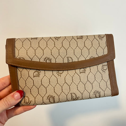 (1990) Dior Pochette Honeycomb