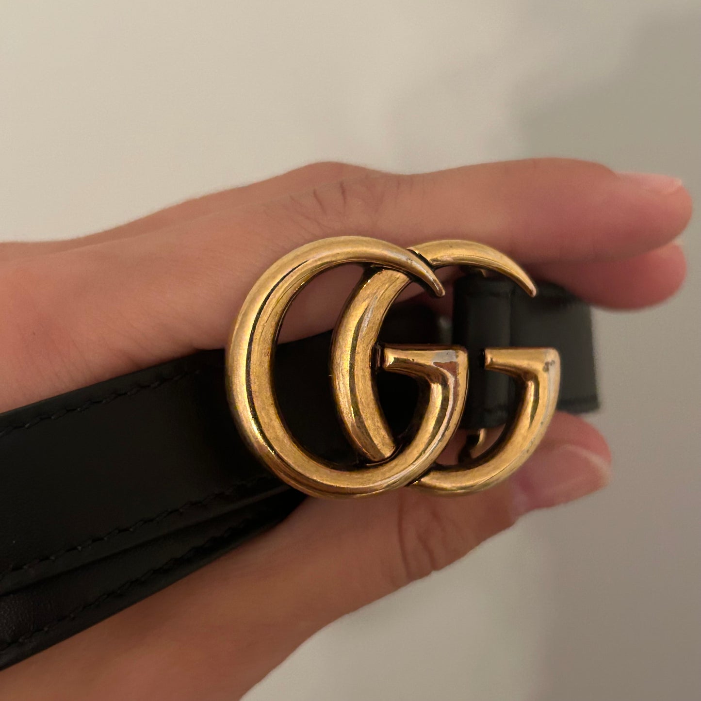 GUCCI Ceinture mini GG marmont